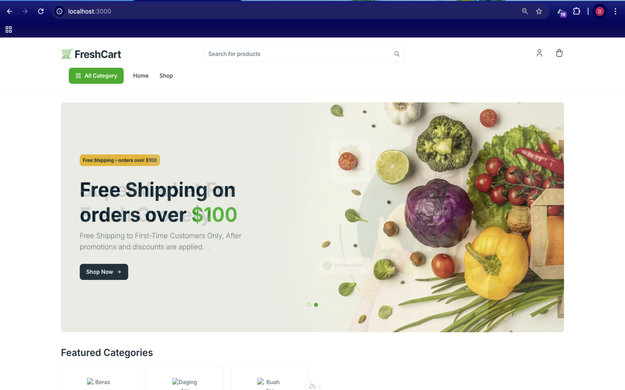Foto kelas Source Code Golang E-Commerce Microservice & NuxtJs 2025
